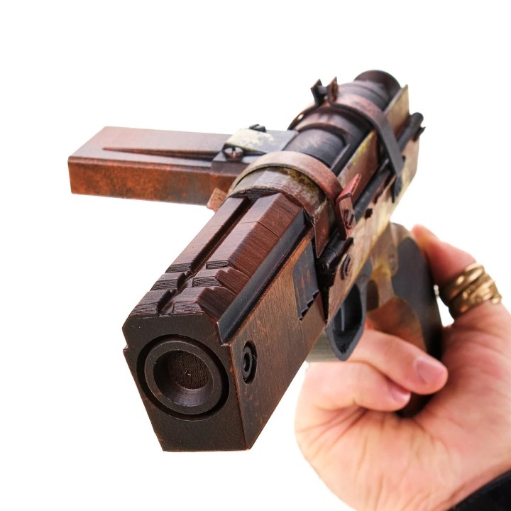 Bandit Heavy Pistal Replica Prop From Borderlands 2 By Blasters4Masters 8