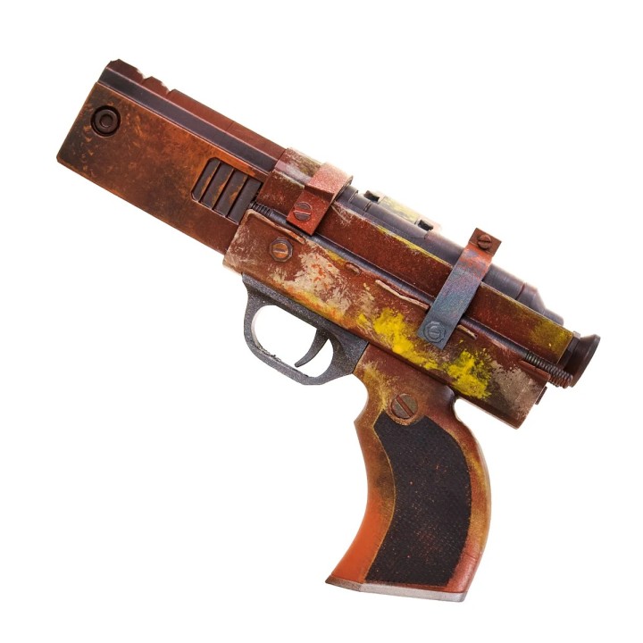 Bandit Heavy Pistal Replica Prop From Borderlands 2 By Blasters4Masters 9