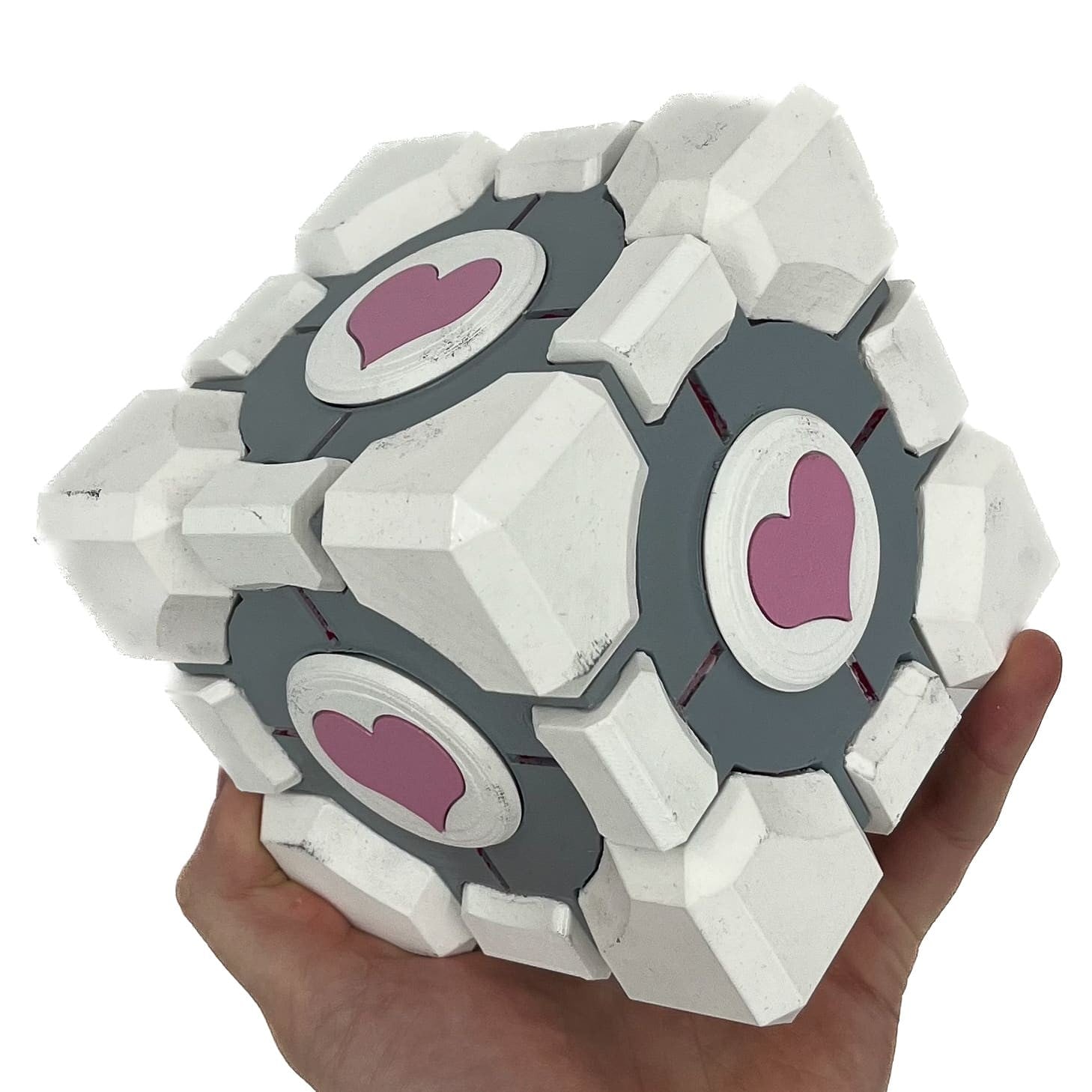 Weighted Companion cube prop replica By Blasters4masters (
