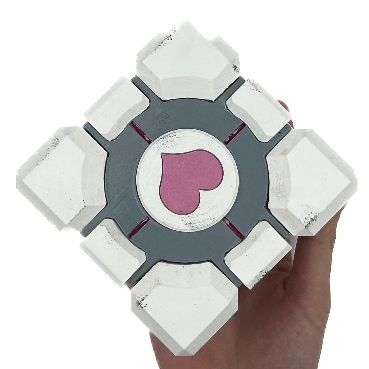 Weighted Companion cube prop replica By Blasters4masters (