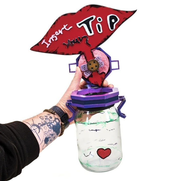 Moxxis Tip Jar Replica Prop From Borderlands By Blasters4Masters 7