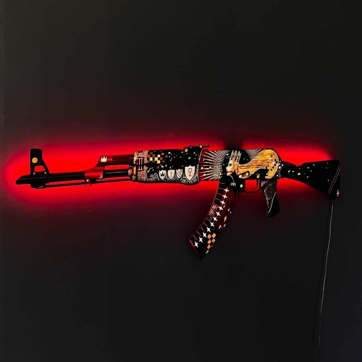 AK 47 Empress RGB Wall Art – CS GO 1