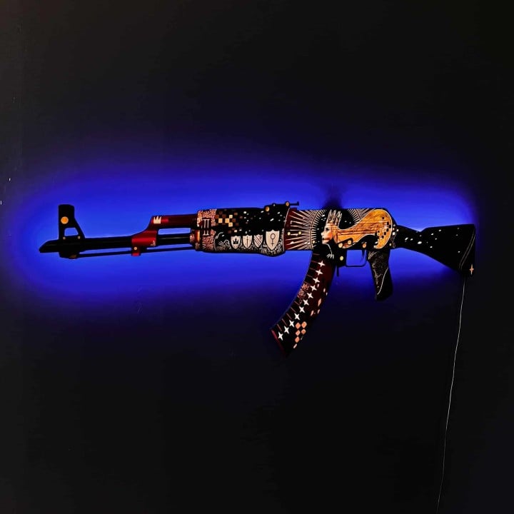 AK 47 Empress RGB Wall Art – CS GO