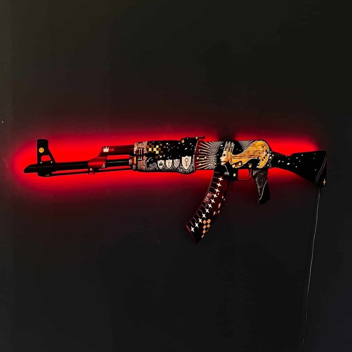 AK 47 Empress RGB Wall Art – CS GO
