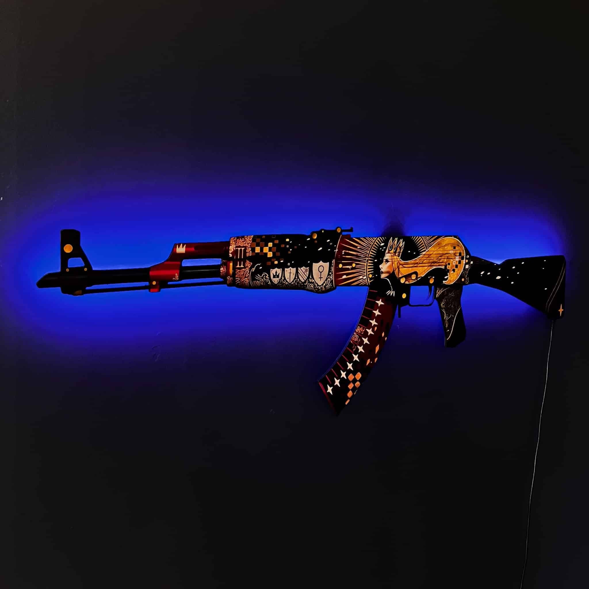AK 47 Empress RGB Wall Art – CS GO