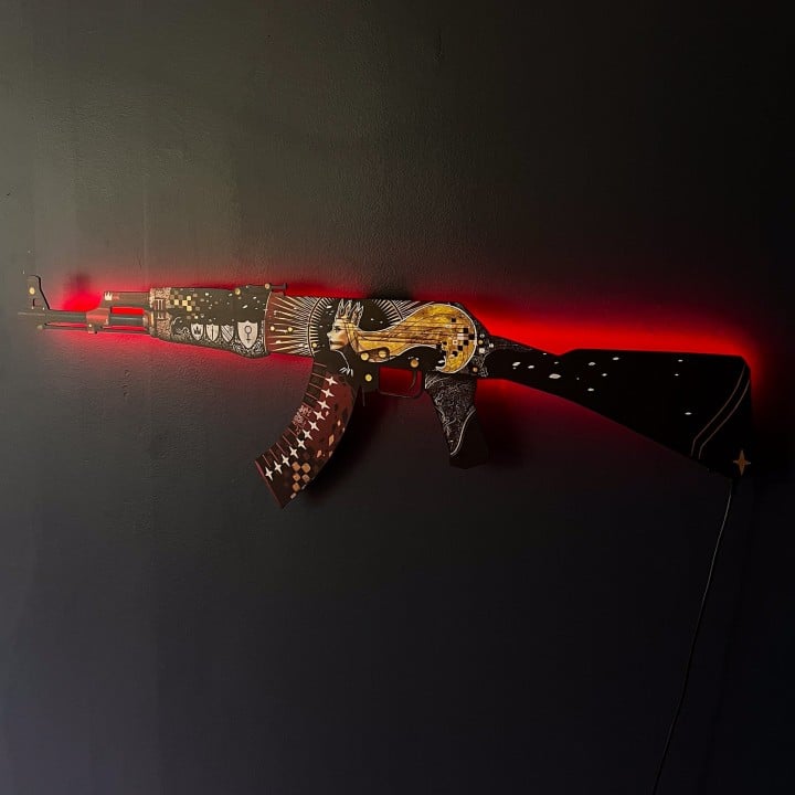 AK 47 Empress RGB Wall Art – CS GO