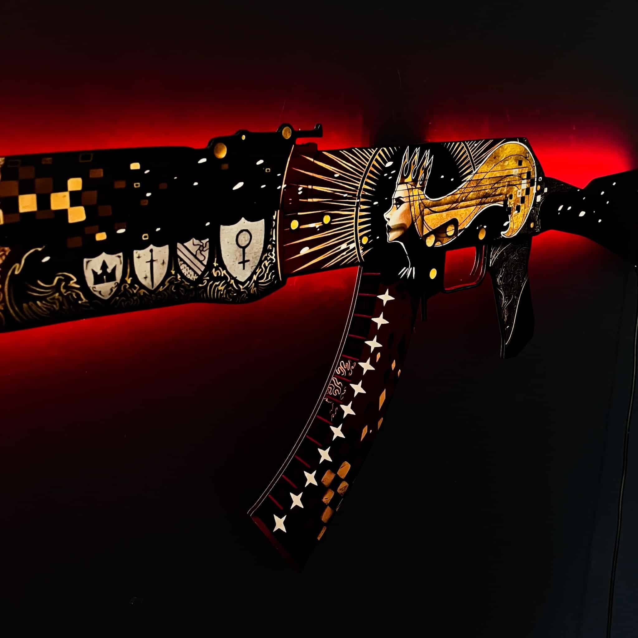 AK 47 Empress RGB Wall Art – CS GO