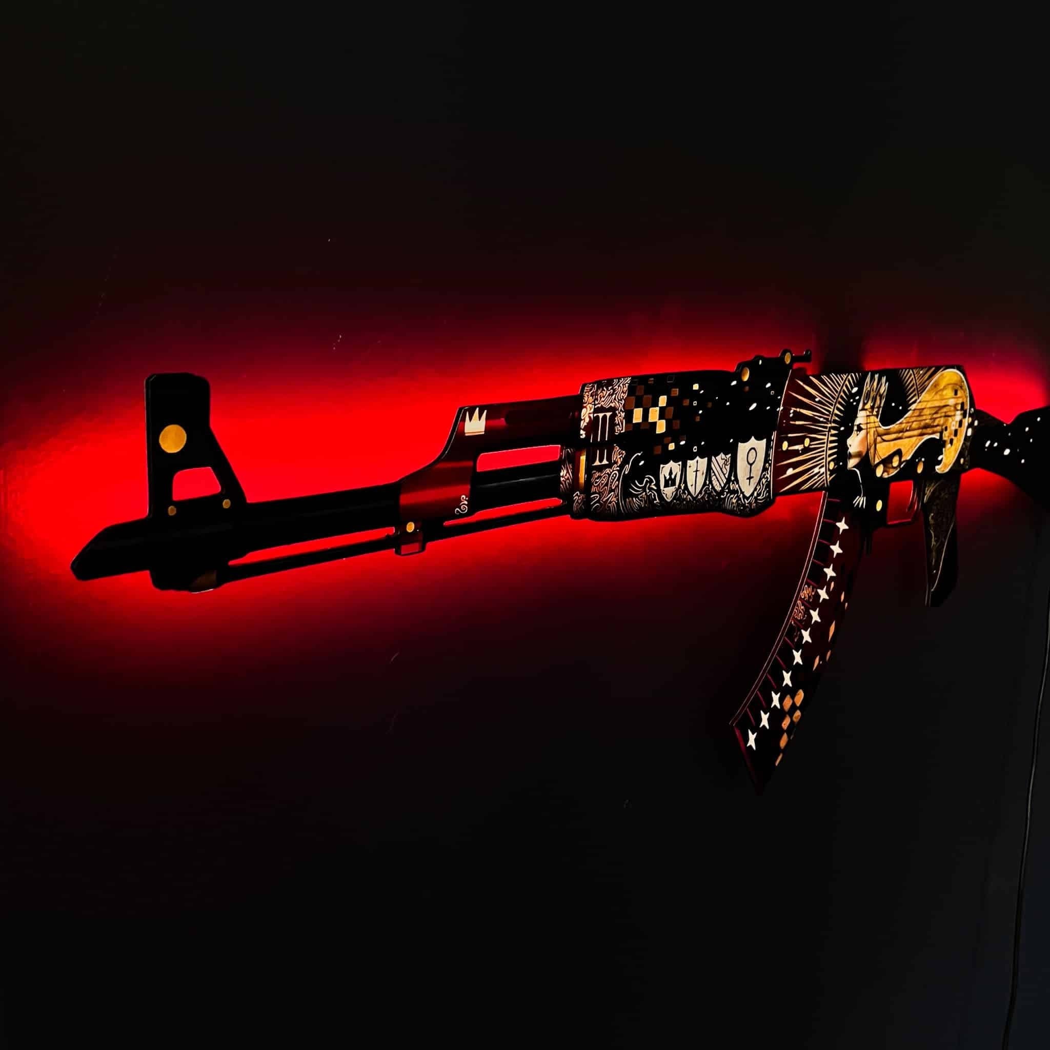 AK 47 Empress RGB Wall Art – CS GO