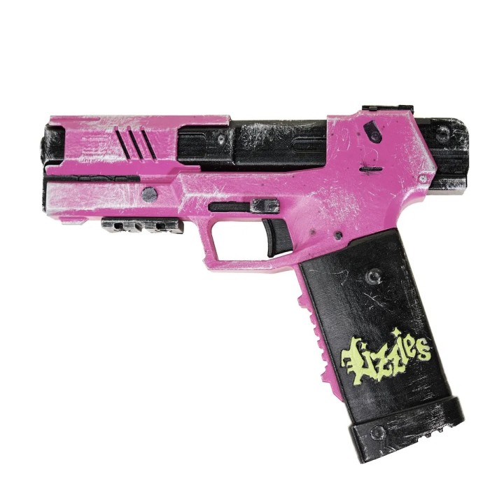 Lizzie Pistol Prop Replica From Cyberpunk 2077 By Blasters4Masters 8
