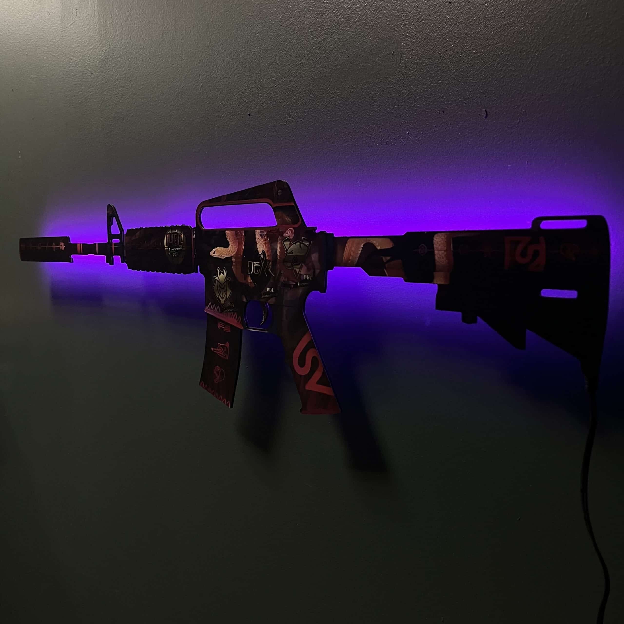 M4A1-S – Welcome to the Jungle RGB Wall Art bu Blasters4masters (21)