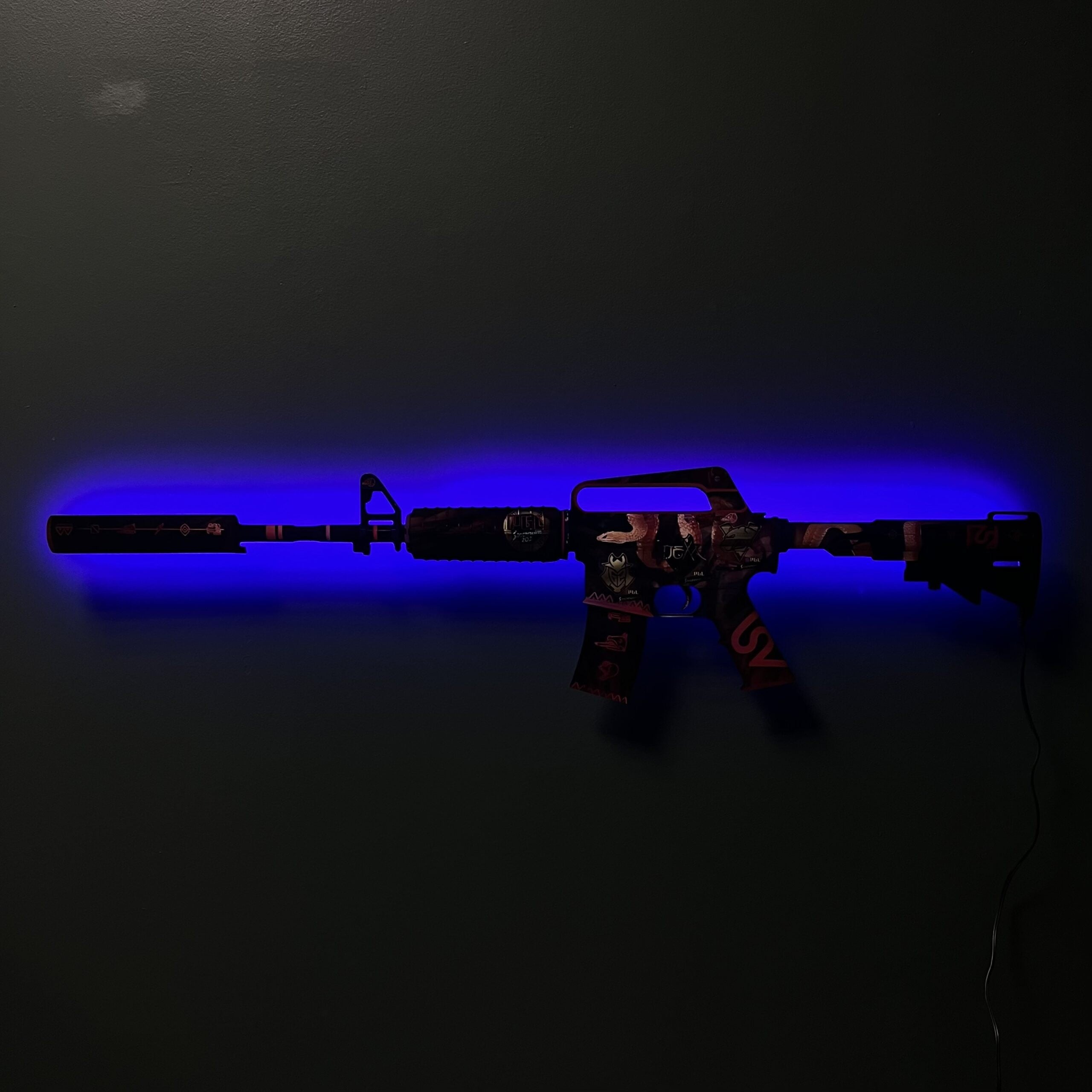 M4A1-S - Welcome to the Jungle RGB Wall Art by Blasters4masters (2)