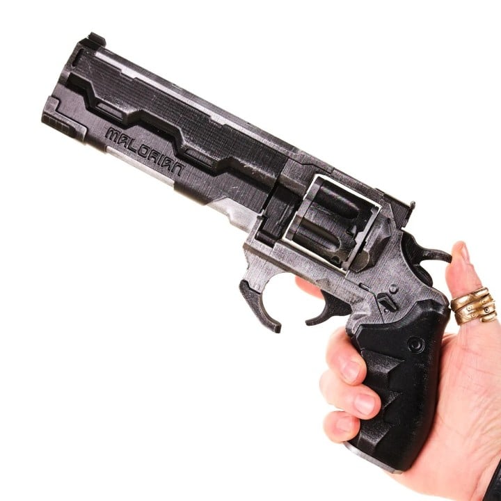 Overture Pistol Replica Prop From Cyberpunk 2077 By Blasters4Masters