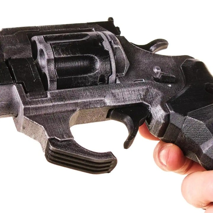 Overture Pistol Replica Prop From Cyberpunk 2077 By Blasters4Masters 3