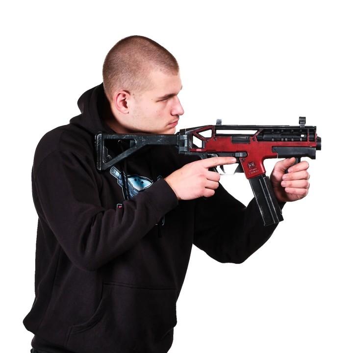 M221 Saratoga Replica Prop From Cyberpunk 2077 By Blasters4Masters 1
