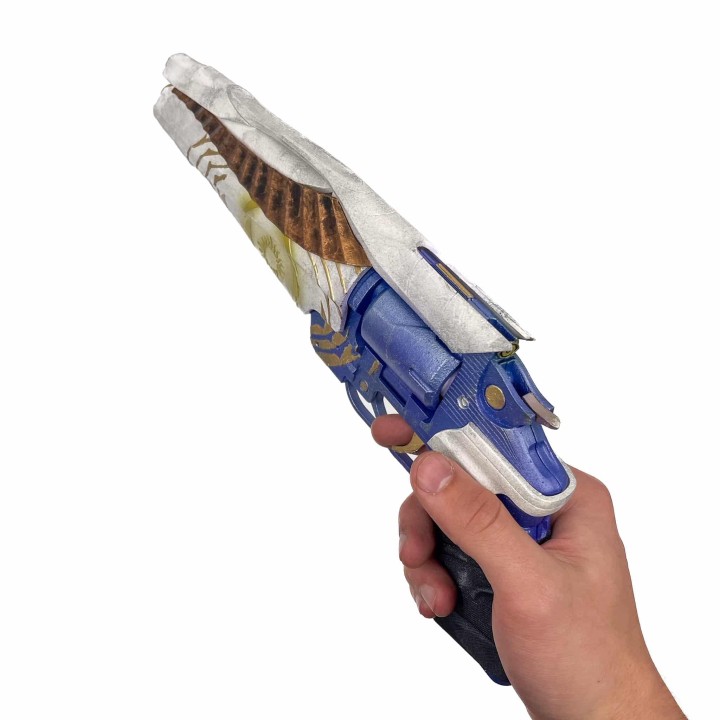 Igneous Hammer with a Shattered Sinew Shader prop replica Destiny 2 by Blasters4Masters
