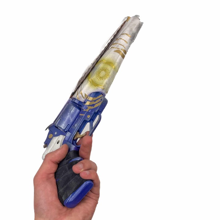 Igneous Hammer with a Shattered Sinew Shader prop replica Destiny 2 by Blasters4Masters