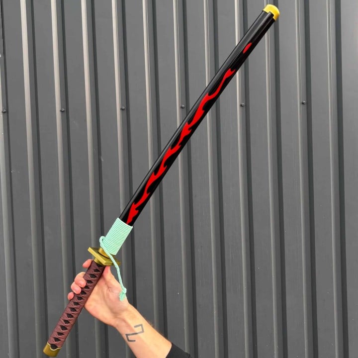 Kimetsy no Yaiba katana prop replica by blasters4masters