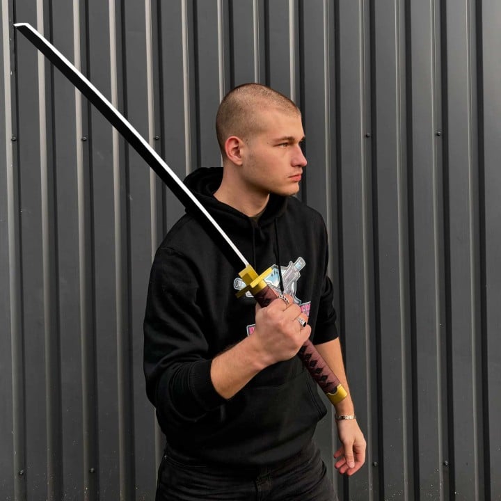 Kimetsy no Yaiba katana prop replica by blasters4masters