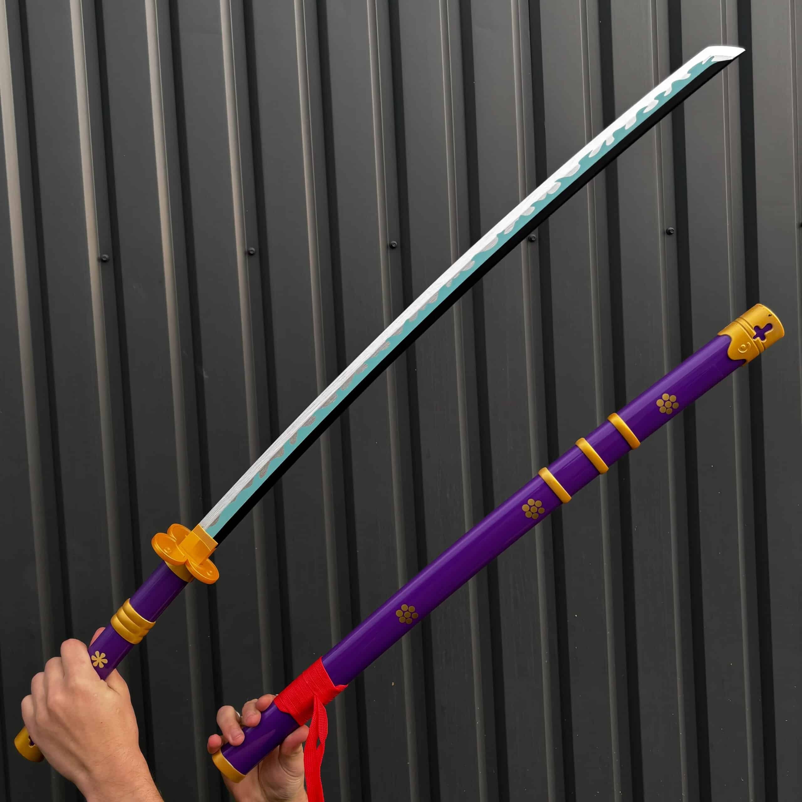 Sandai Kitetsu purple replica props by masters4blasters