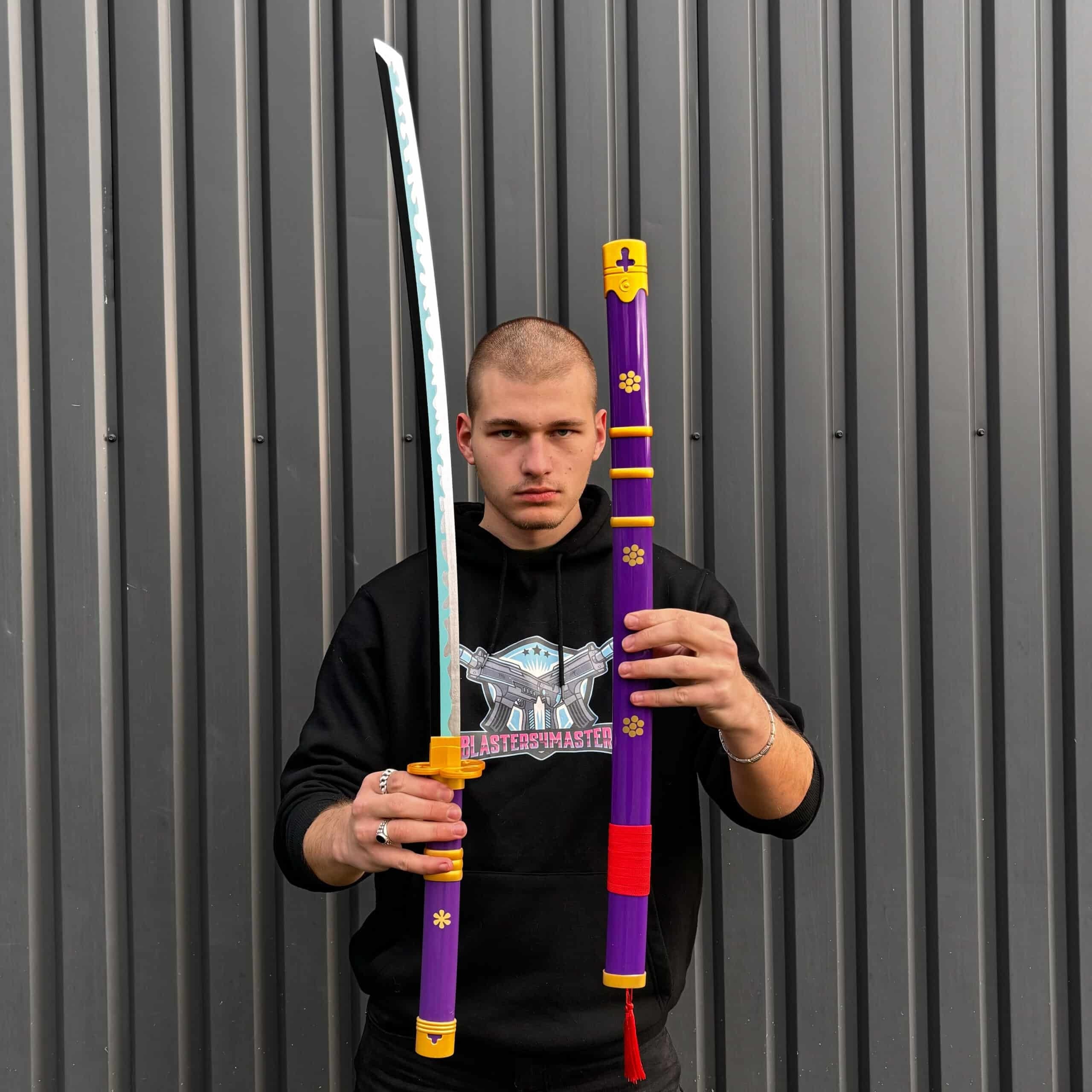 Sandai Kitetsu purple replica props by masters4blasters