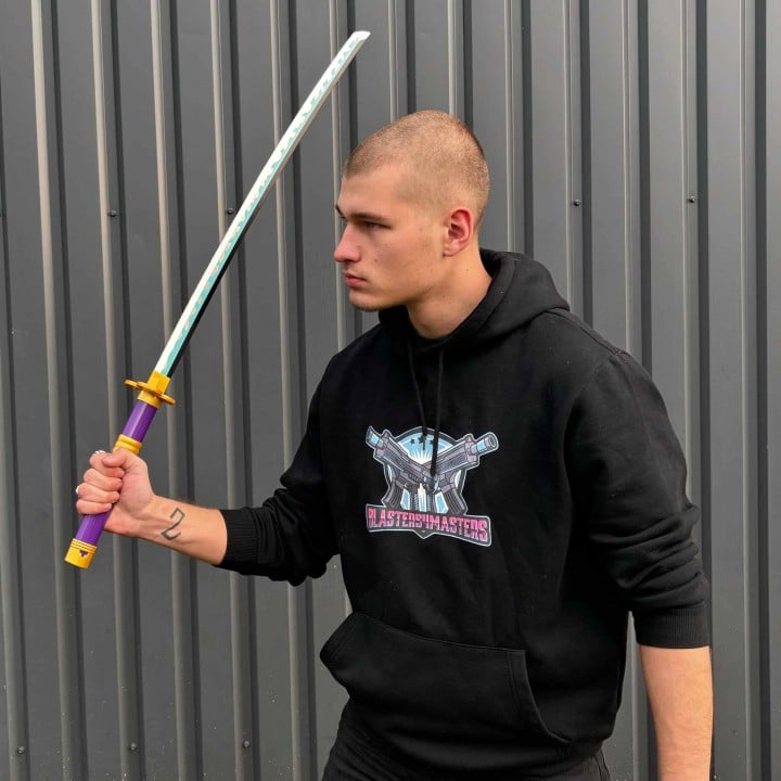 Sandai Kitetsu purple replica props by masters4blasters