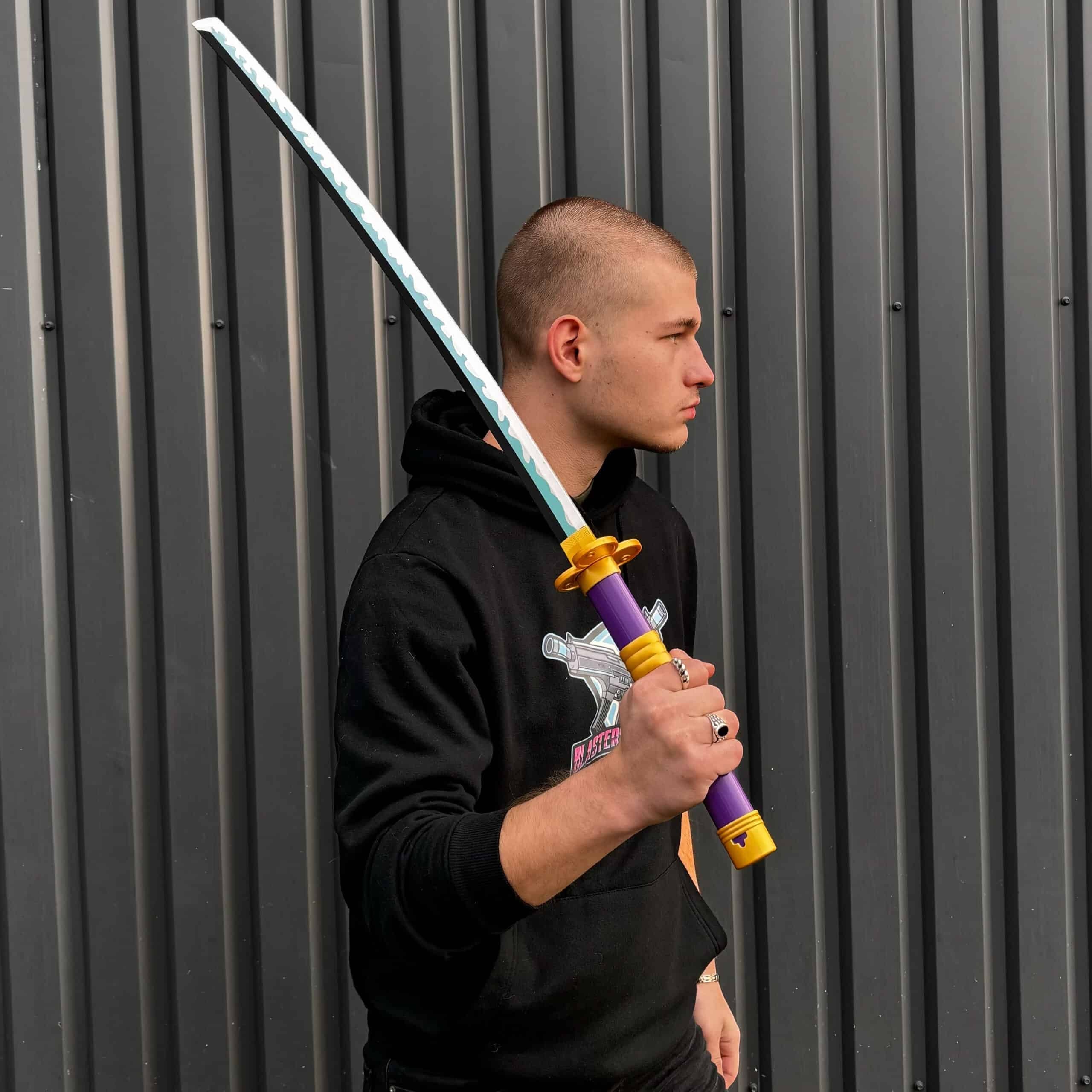 Sandai Kitetsu purple replica props by masters4blasters