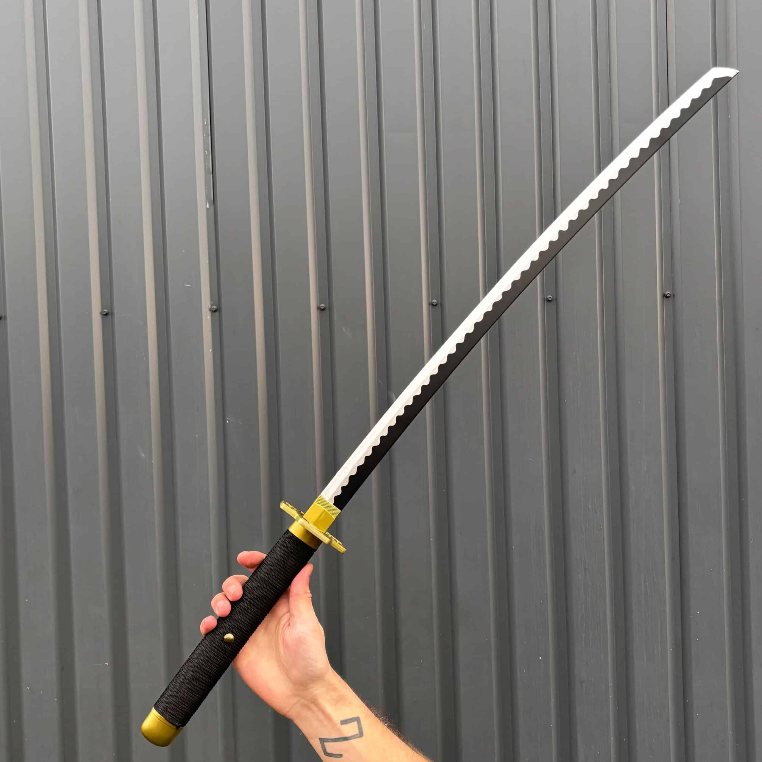 Nicairin Yorichini shigikuni katana prop replica by blasters4masters