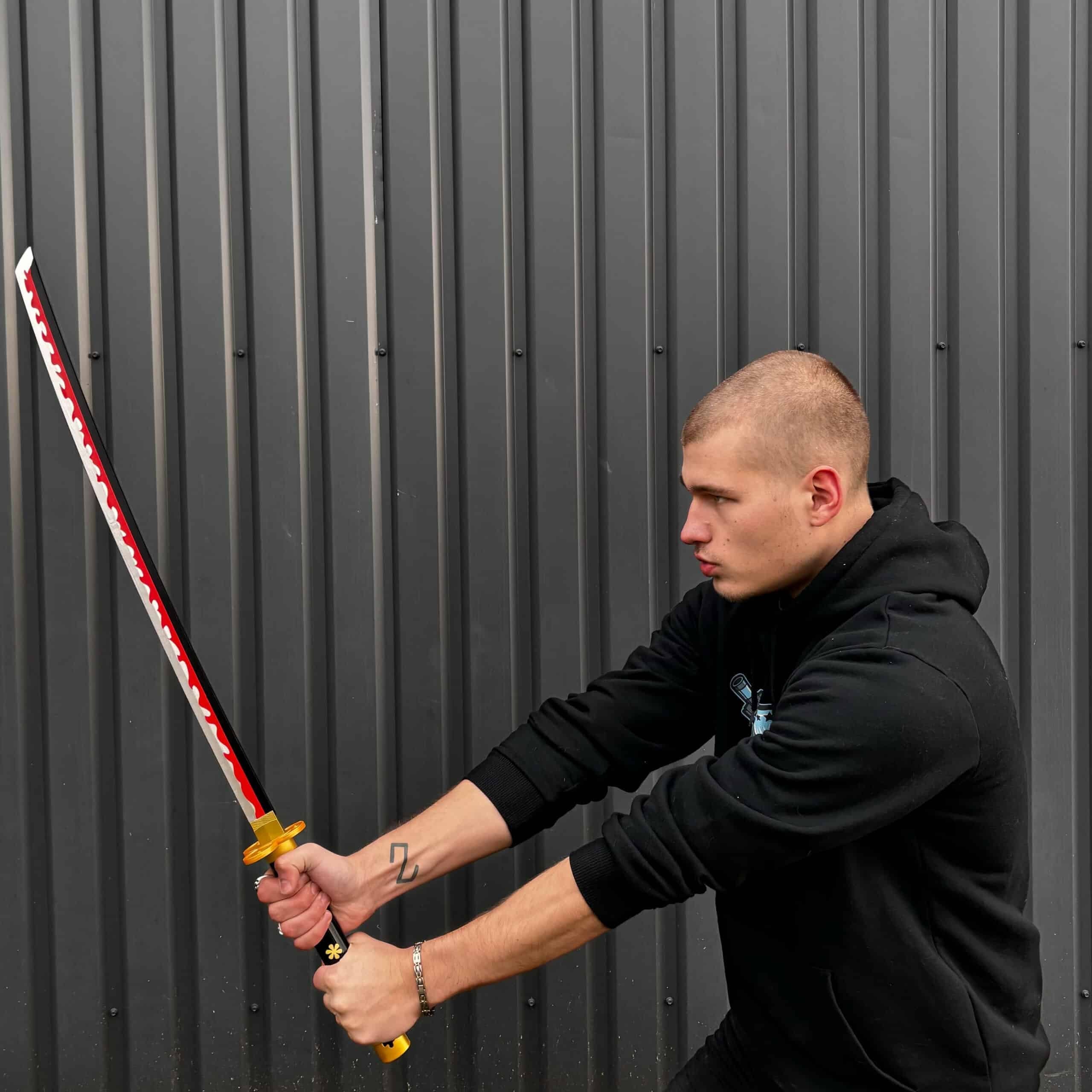 Ame no habakari katana prop replica by blasters4masters