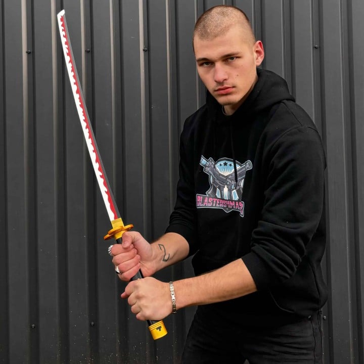 Ame no habakari katana prop replica by blasters4masters