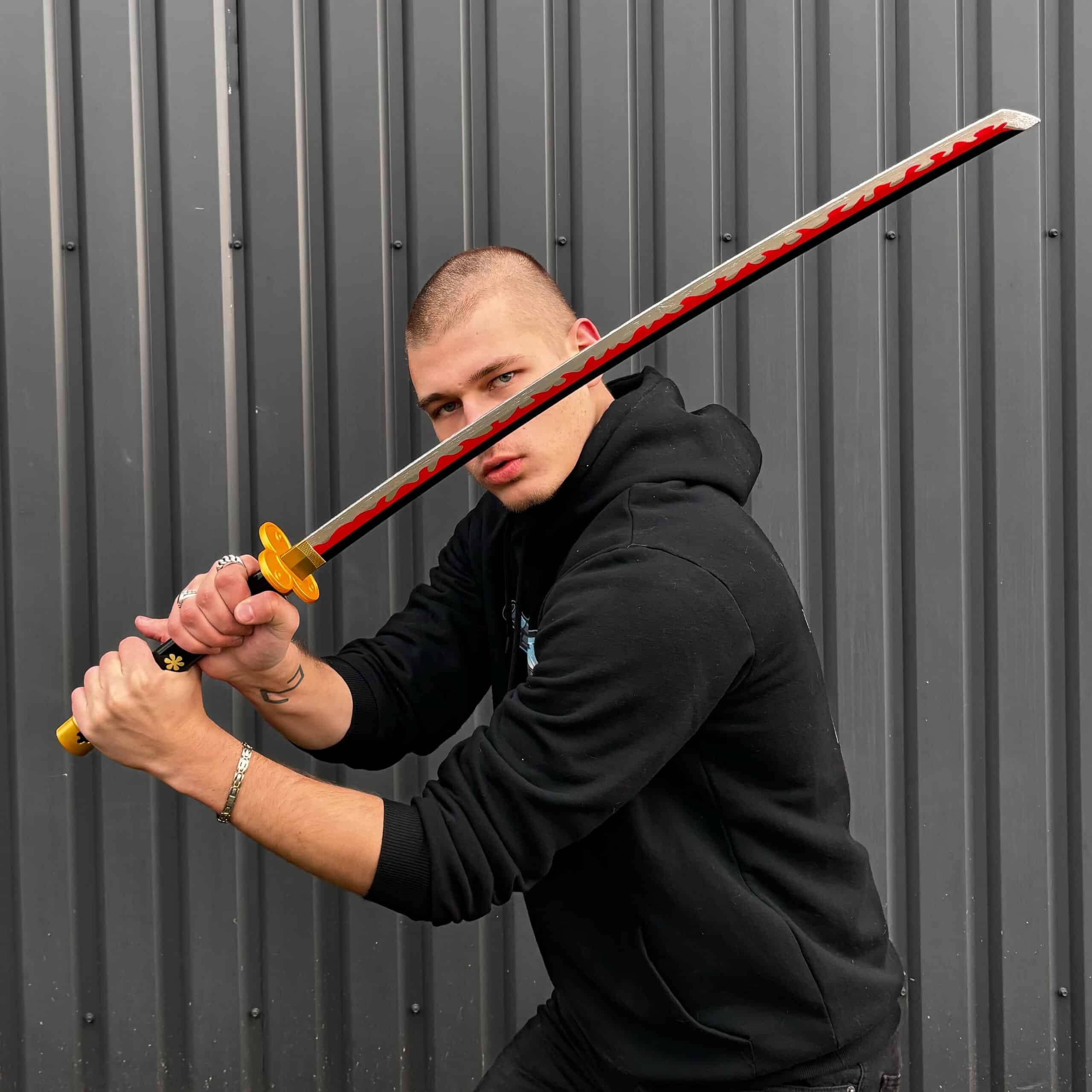 Ame no habakari katana prop replica by blasters4masters
