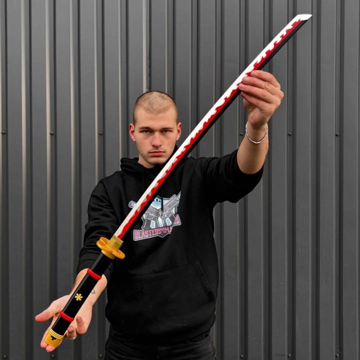 Ame no habakari katana prop replica by blasters4masters