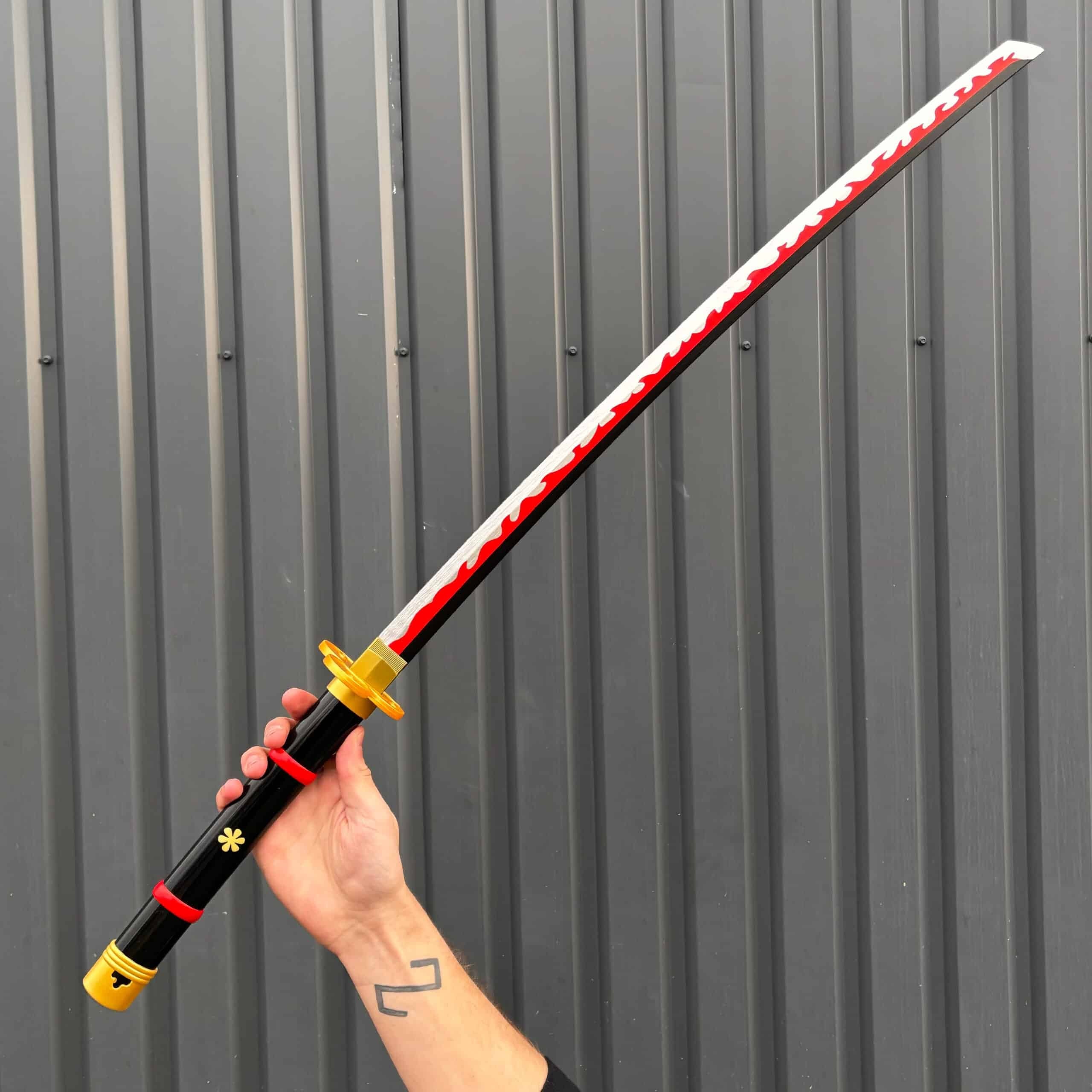 Ame no habakari katana prop replica by blasters4masters