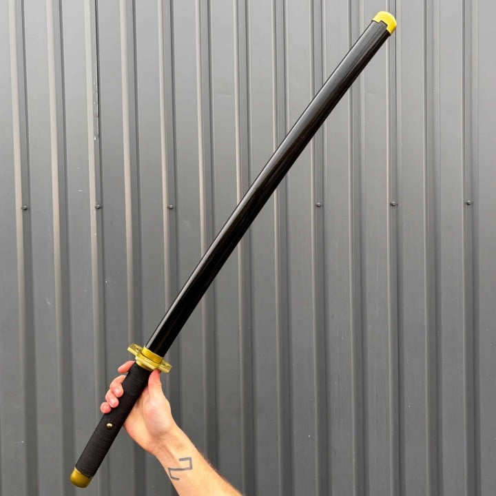 Shusui Katana prop replica on piece by blasters4masters