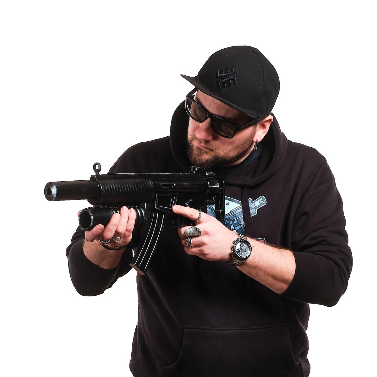 Submachine Gun SMG Replica Prop From Half Life By Blasters4Masters 3