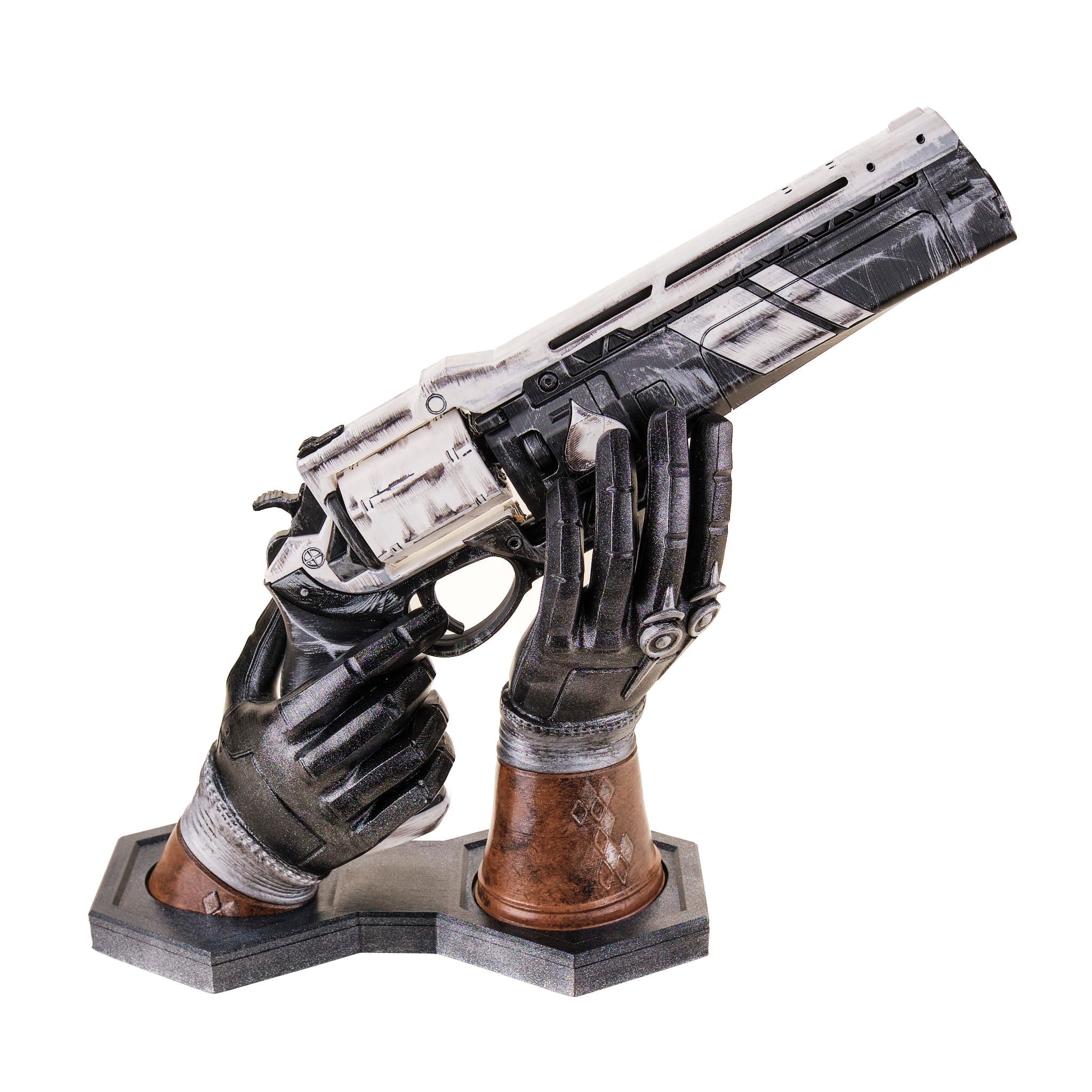 Cayde-6 Hands Stand Ace of spades replica prop from Destiny 2 by Blasters4Masters