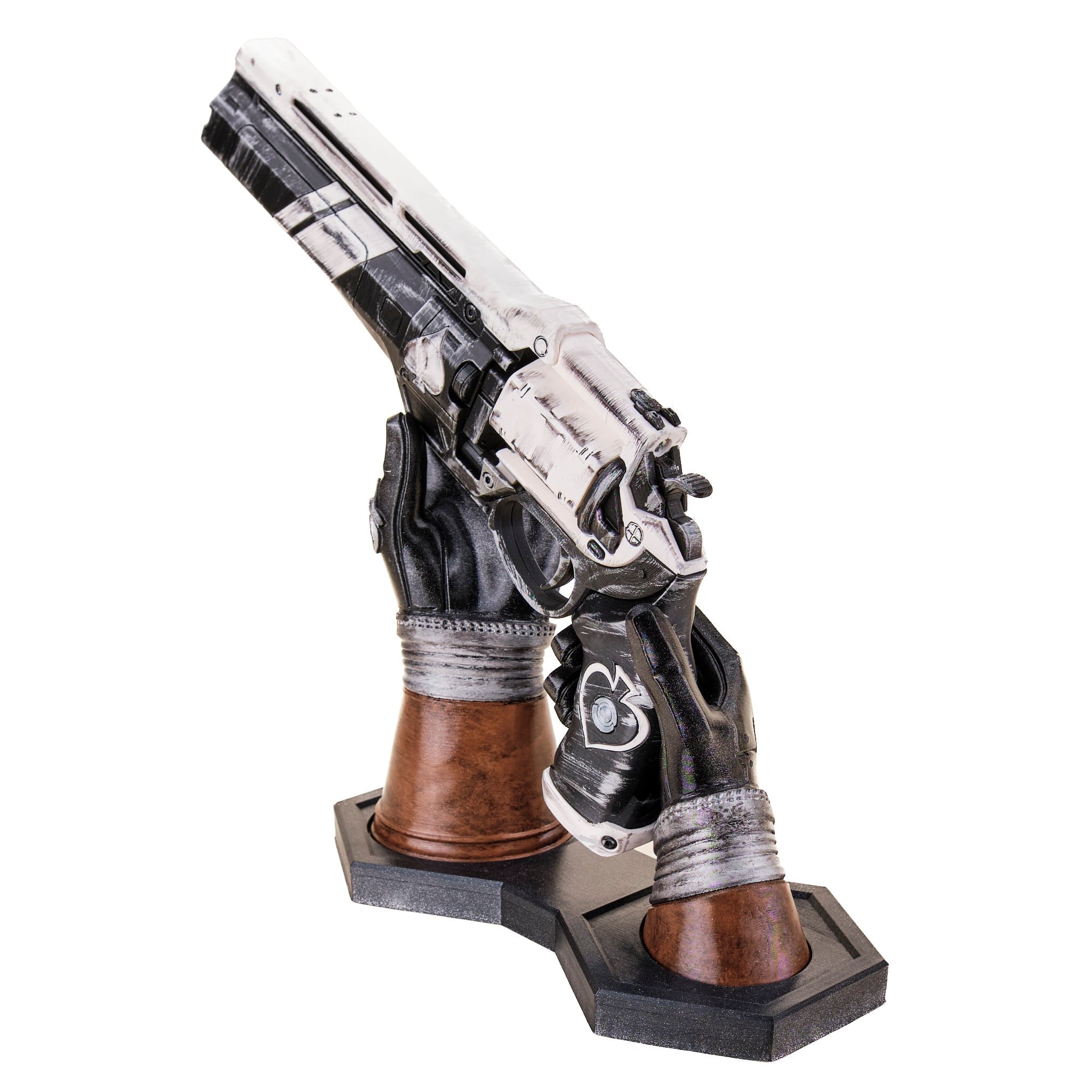 Cayde-6 Hands Stand Ace of spades replica prop from Destiny 2 by Blasters4Masters
