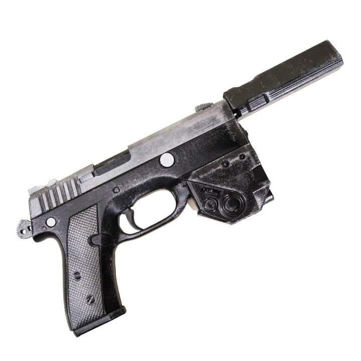 Her Majesty Pistol Replica Prop From Cyberpunk 2077 By Blasters4Masters 10