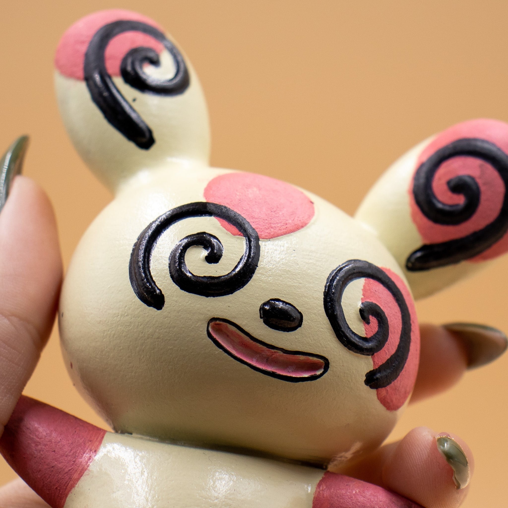 Spinda Pokemon Figurine Figurine Collectable 4