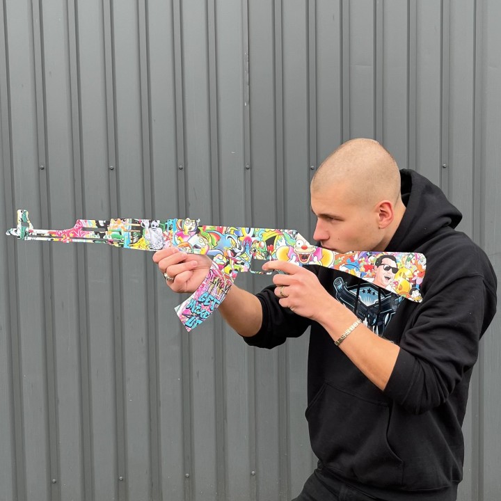 AK-47 - Cartoon - CS GO