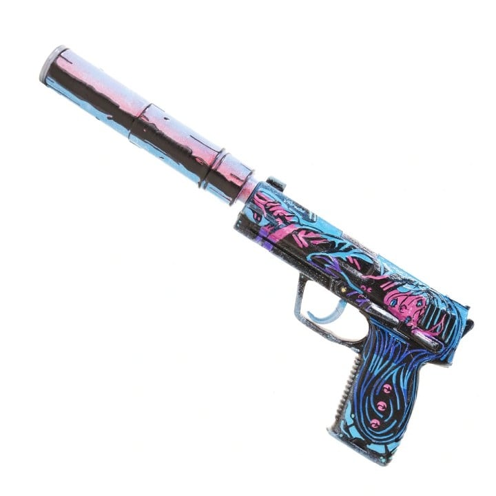 USPS Neo Noir Replica Prop From CS GO By Blasters4Masters 13