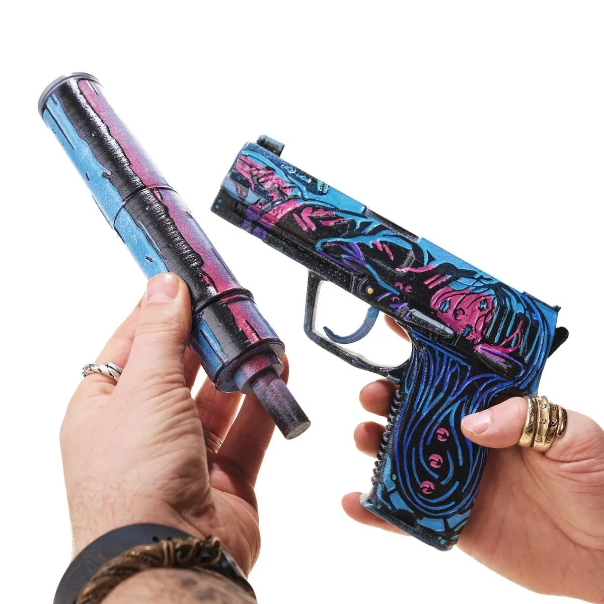 USPS Neo Noir Replica Prop From CS GO By Blasters4Masters 10