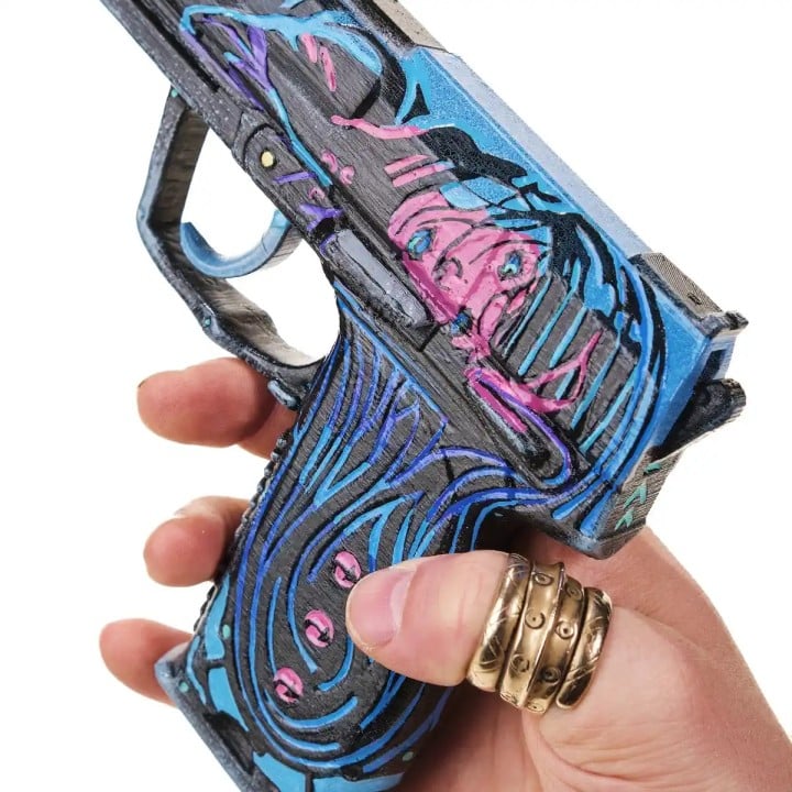 USPS Neo Noir Replica Prop From CS GO By Blasters4Masters 4