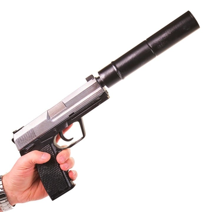 USPS Stainless Steel Replica Prop From CS GO By Blasters4Masters 1
