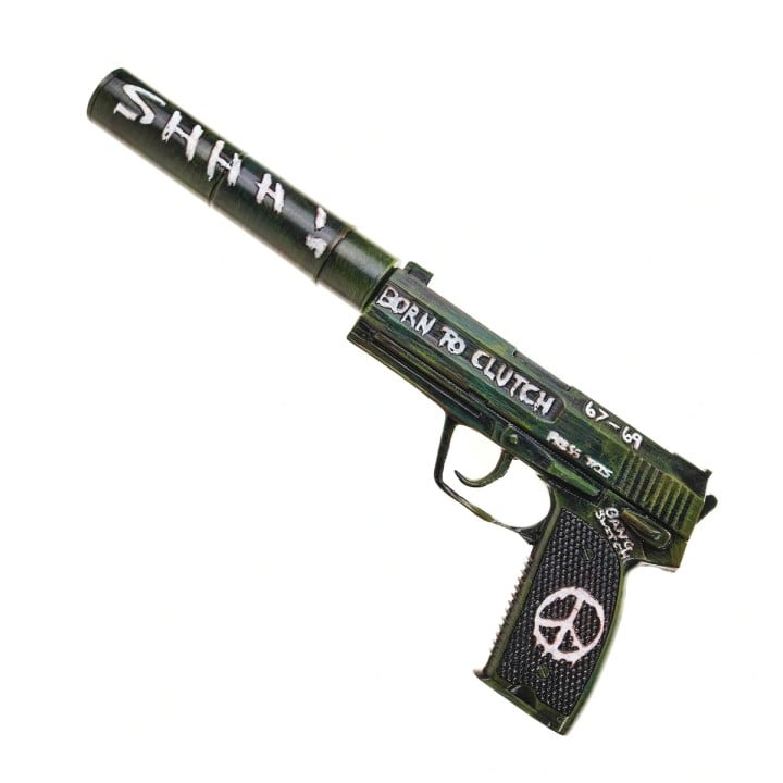 USPS Flash Back Replica Prop From CS GO By Blasters4Masters 12