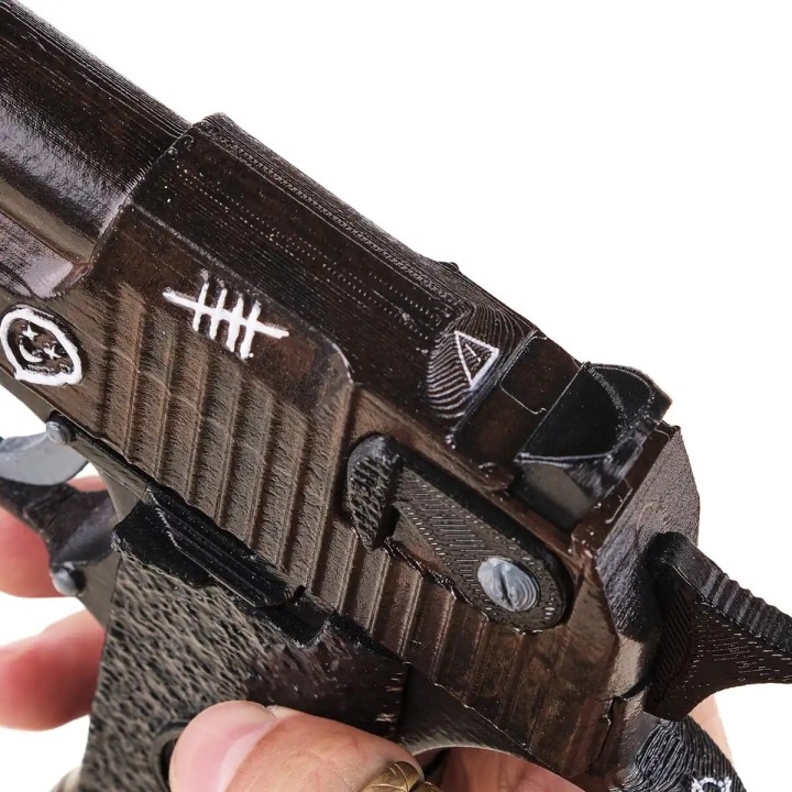 Desert Eagle Oxide Blaze Replica Prop From CS GO By Blasters4Masters 8