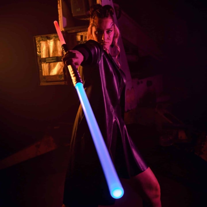 double-bladed lightsaber replicas prop star wars blasters4masters
