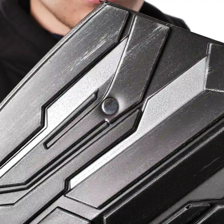 Wacanda Shield Captain America Prop Replica From Marvel By Blasters4Masters 2