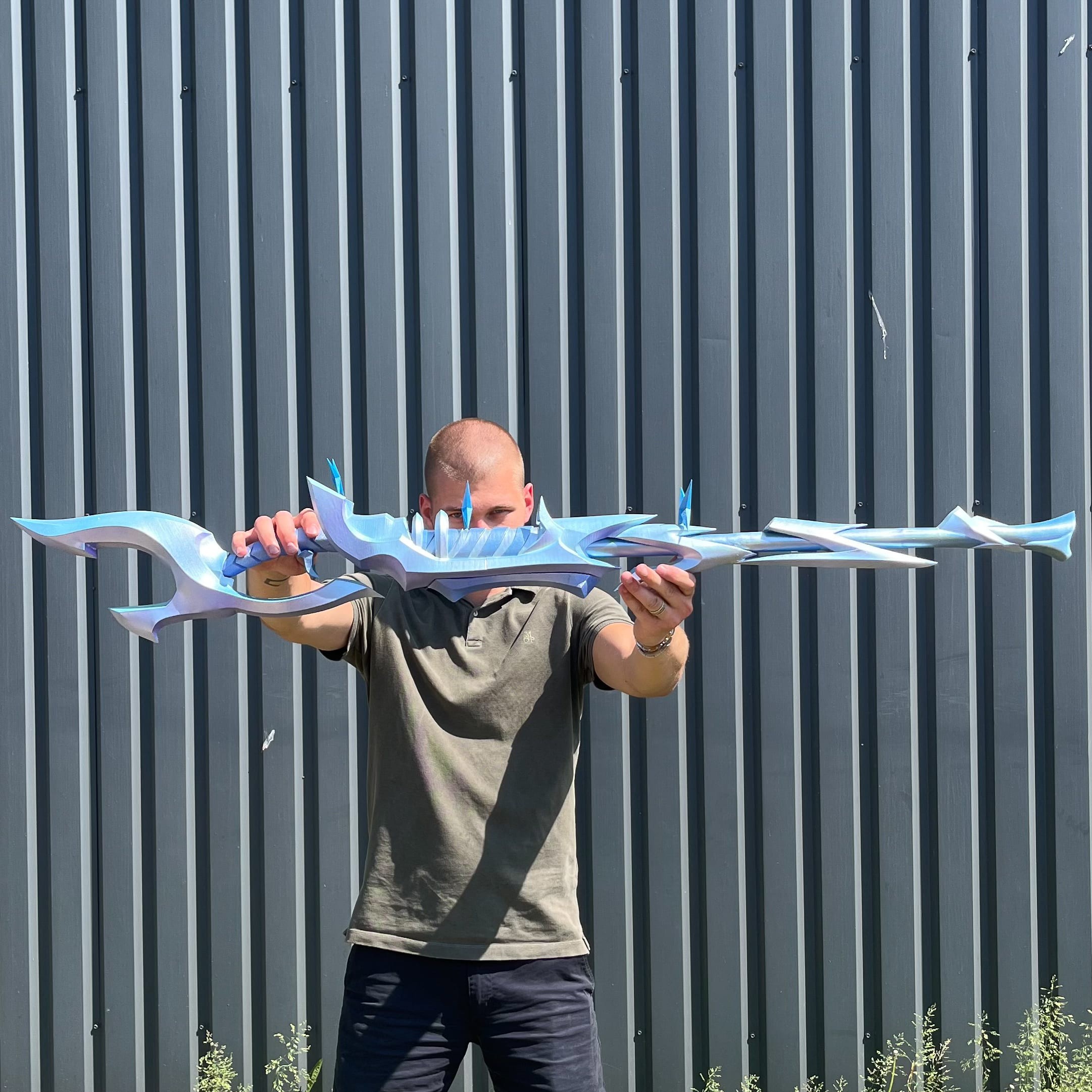 DRX Caitlyn sniper prop replica from League of Legends By Blasters4Masters