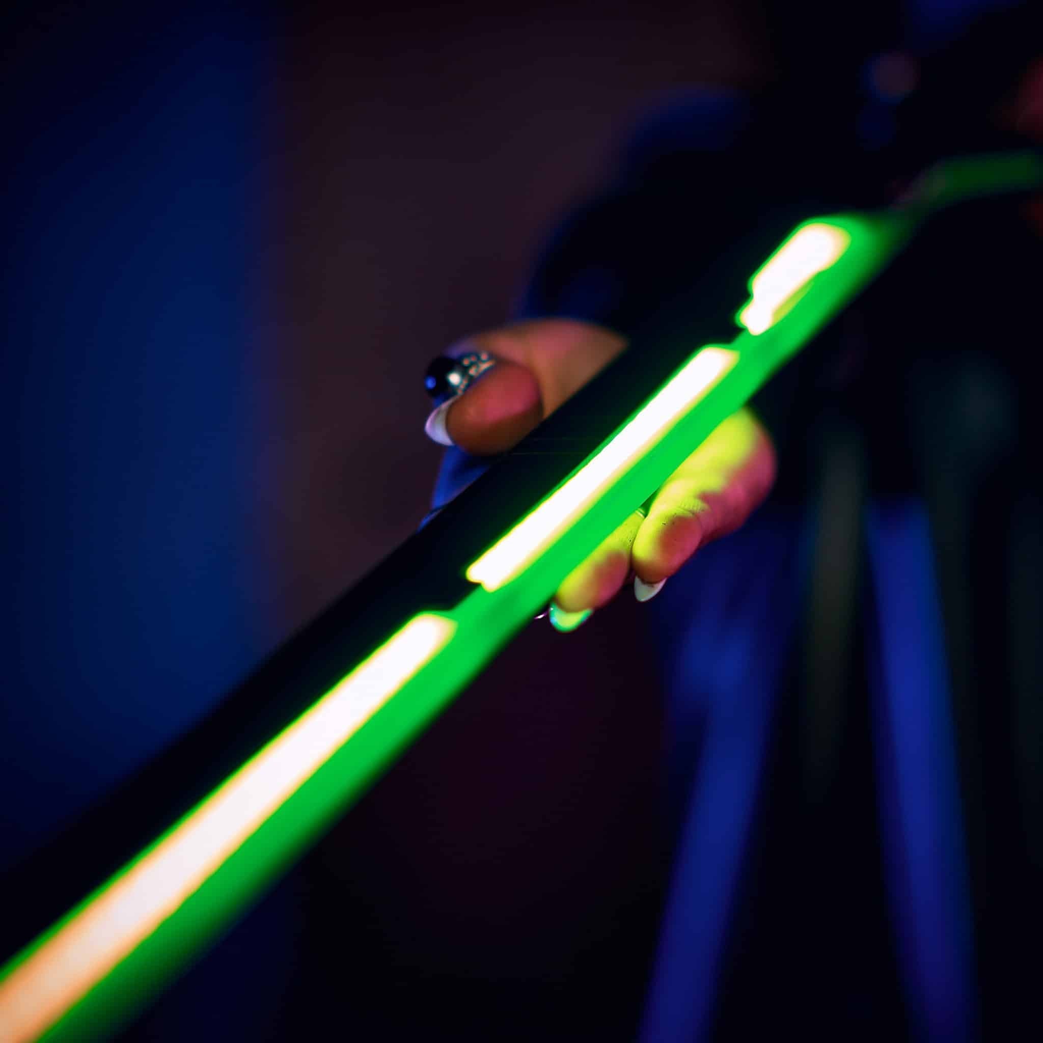 Phantom Green LED Katana prop replica Cyberpunk by Blasters4Masters