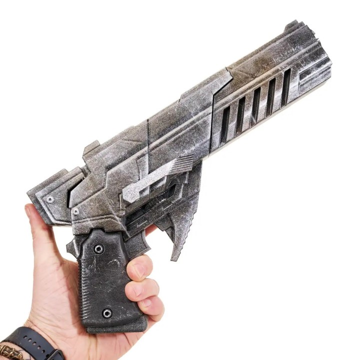 Original Red Hood Pistols Replica Prop From Arkham Knight By Blasters4Masters 2